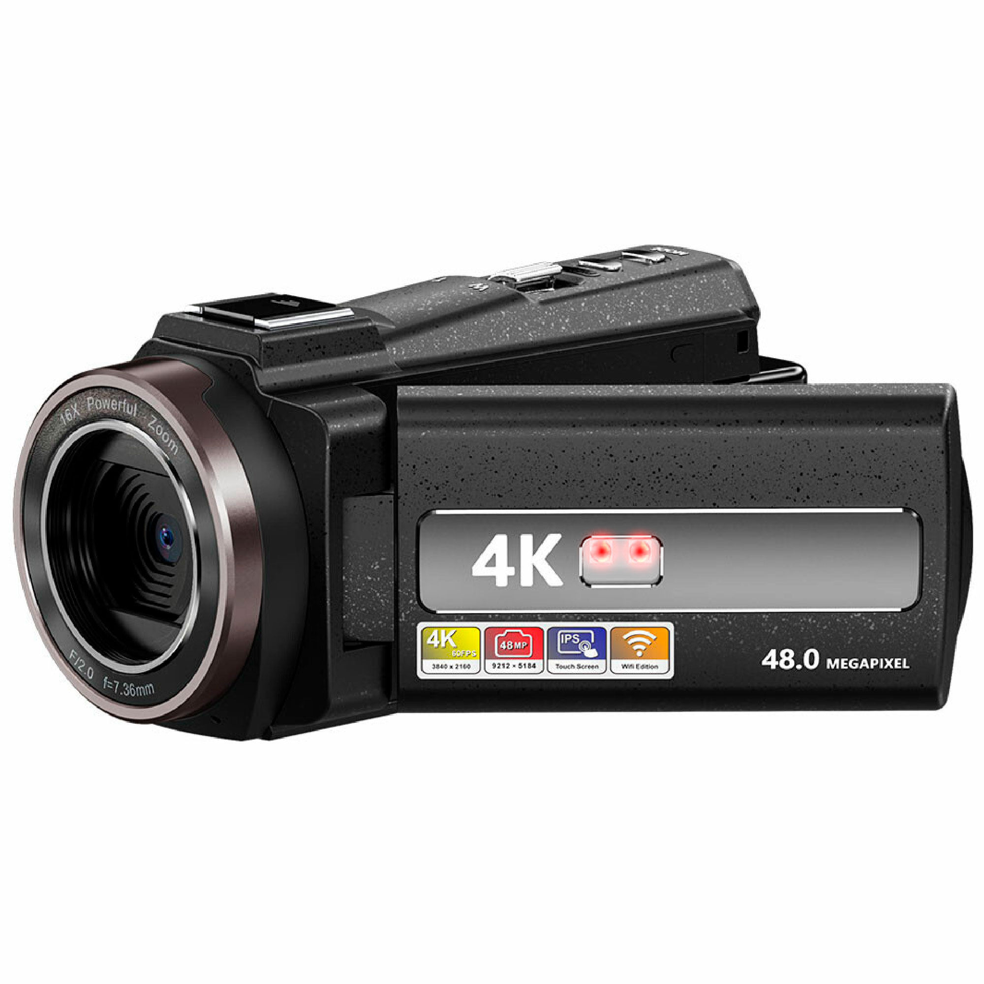 Videocamara 4K VAK VD-03 Zapata 48Mp Pantalla IPS 3' WIFI .