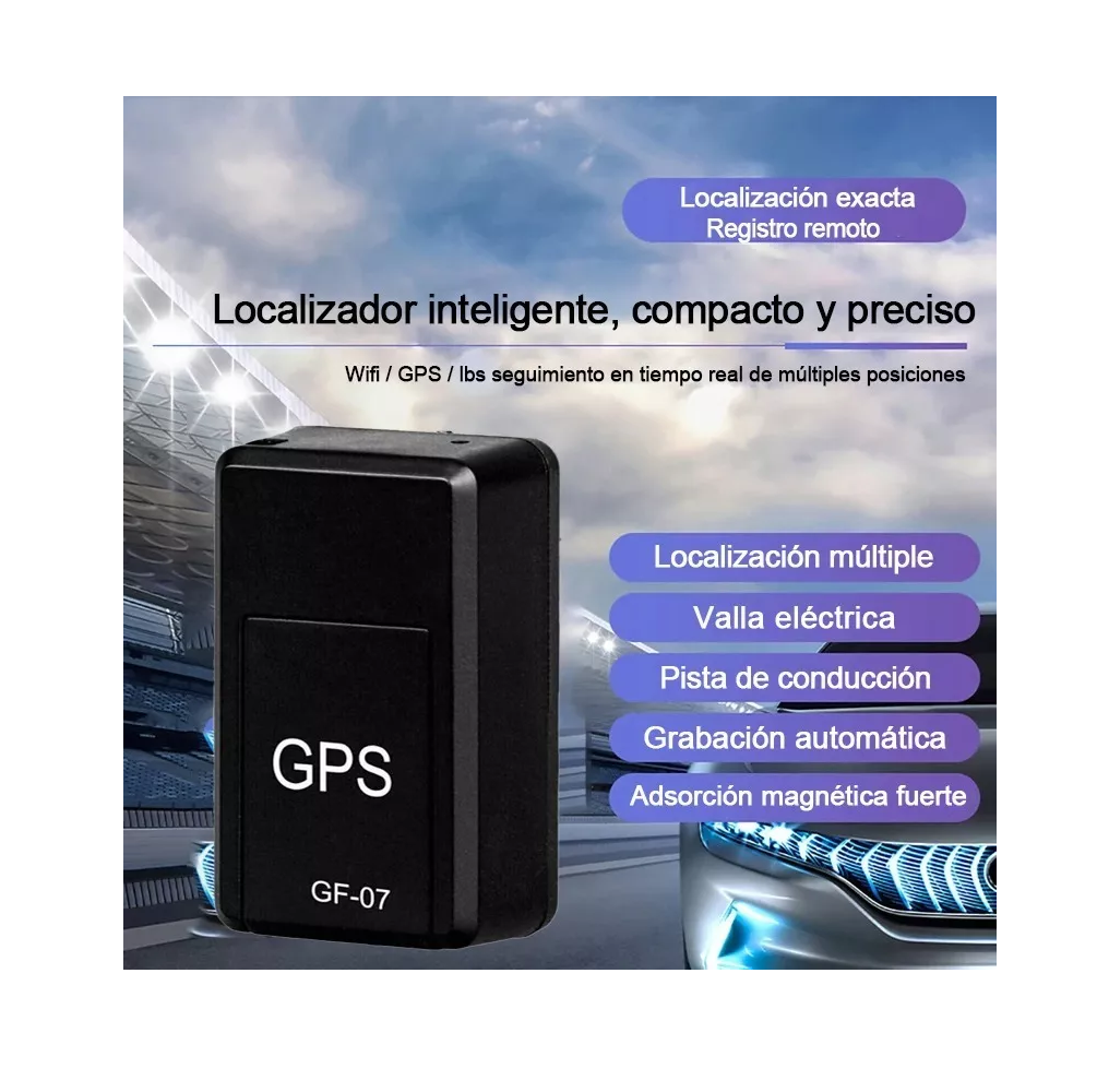 GF09 Rastreador GPS Magnético Para Automóvil, Vehículo, Niño Mayor