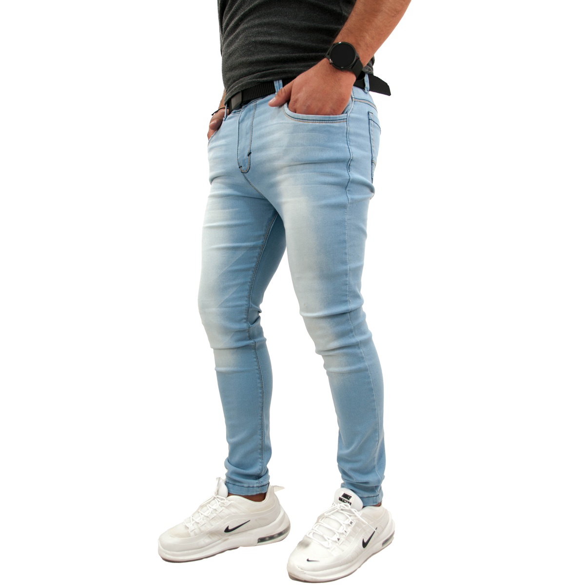 JEANS SKINNY STRETCH MEGA BLEACH