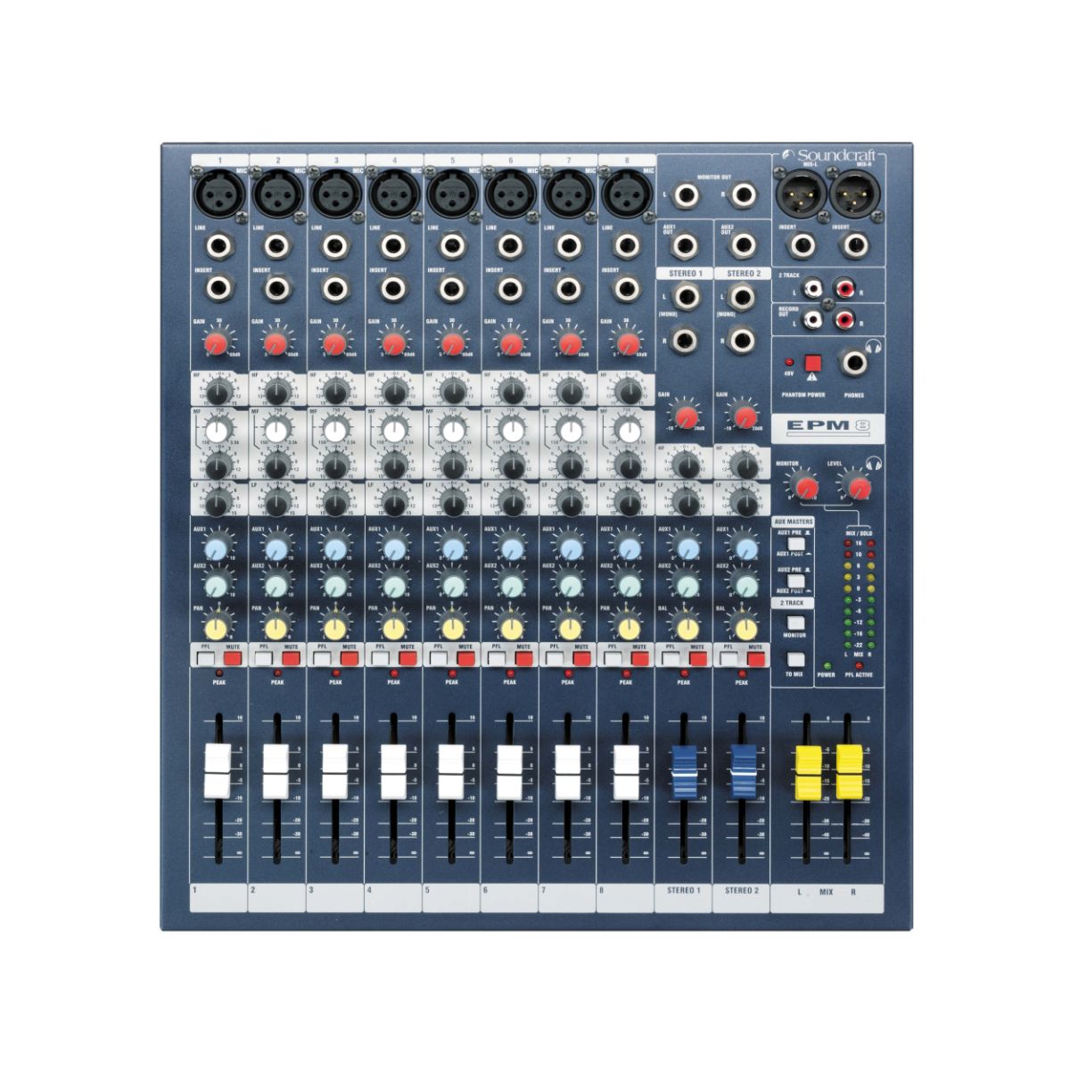 Mezclador Analógico SOUNDCRAFT EPM8  8Canales