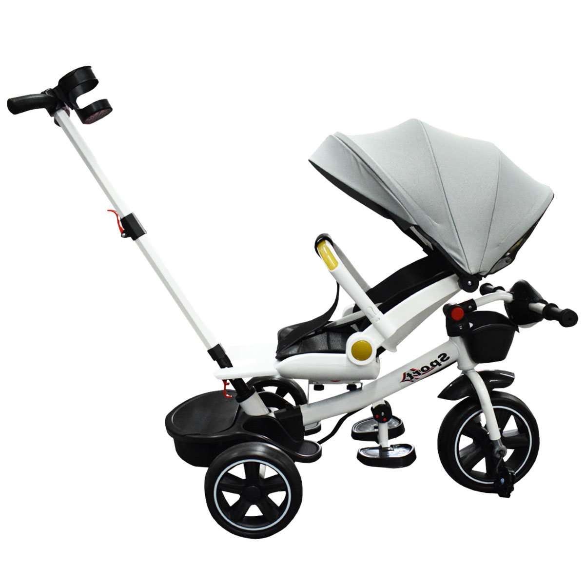 Triciclo para niños evolutivo con asiento giratoria a 360º reclinab Triciclo para niños evolutivo con asiento giratoria a 360º reclinab