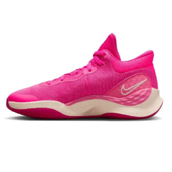 Tenis Nike Renew Elevate 3 Rosa Basketball Hombre