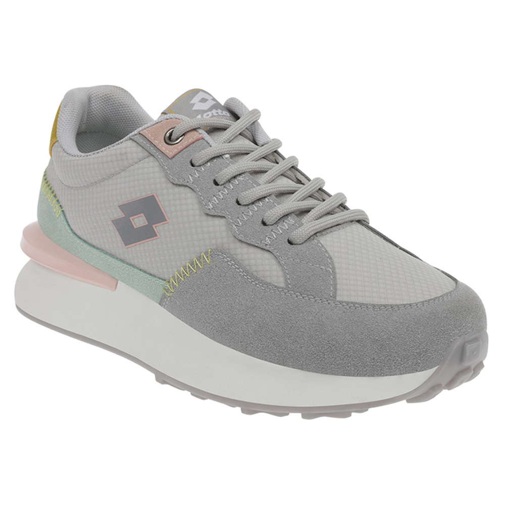 Tenis Lotto Nova Color Gris para Mujer