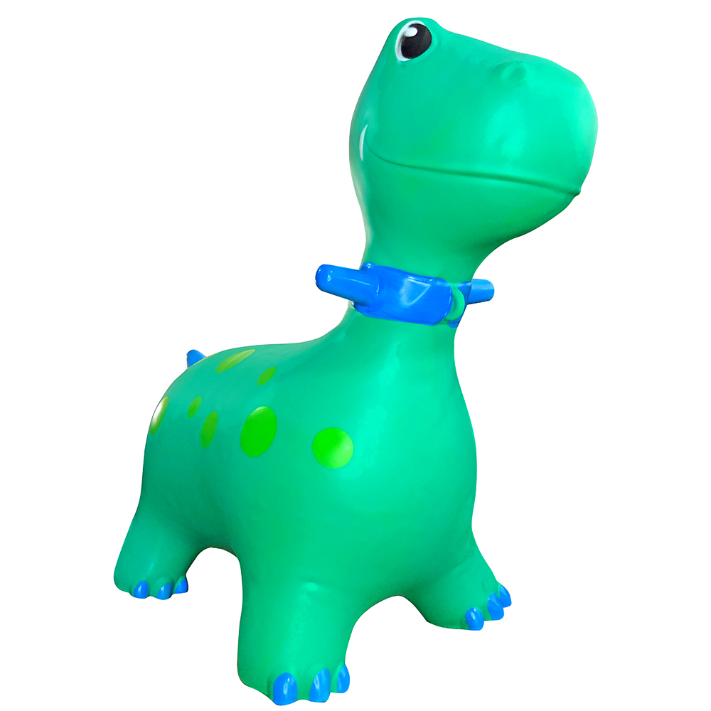 Montable Inflable Brincolin Ecobaby Original Dinosaurio Verde .