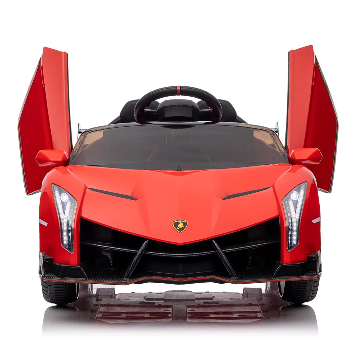 Carro Montable Electrico 12V Lamborghini Veneno XMX615B Rojo