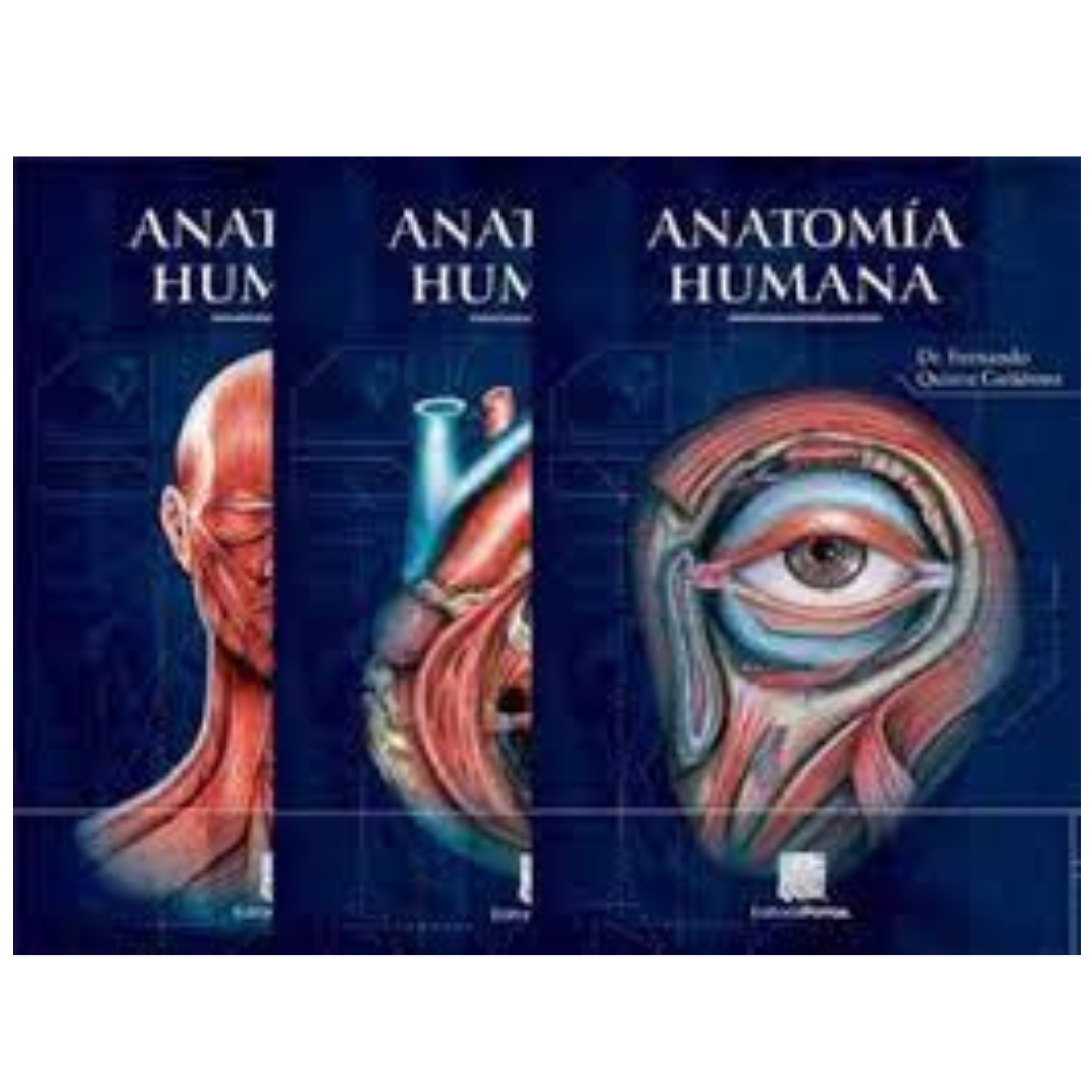 Anatomía Humana Tomo 1-3/ Fernando Quiroz Ed Porrúa