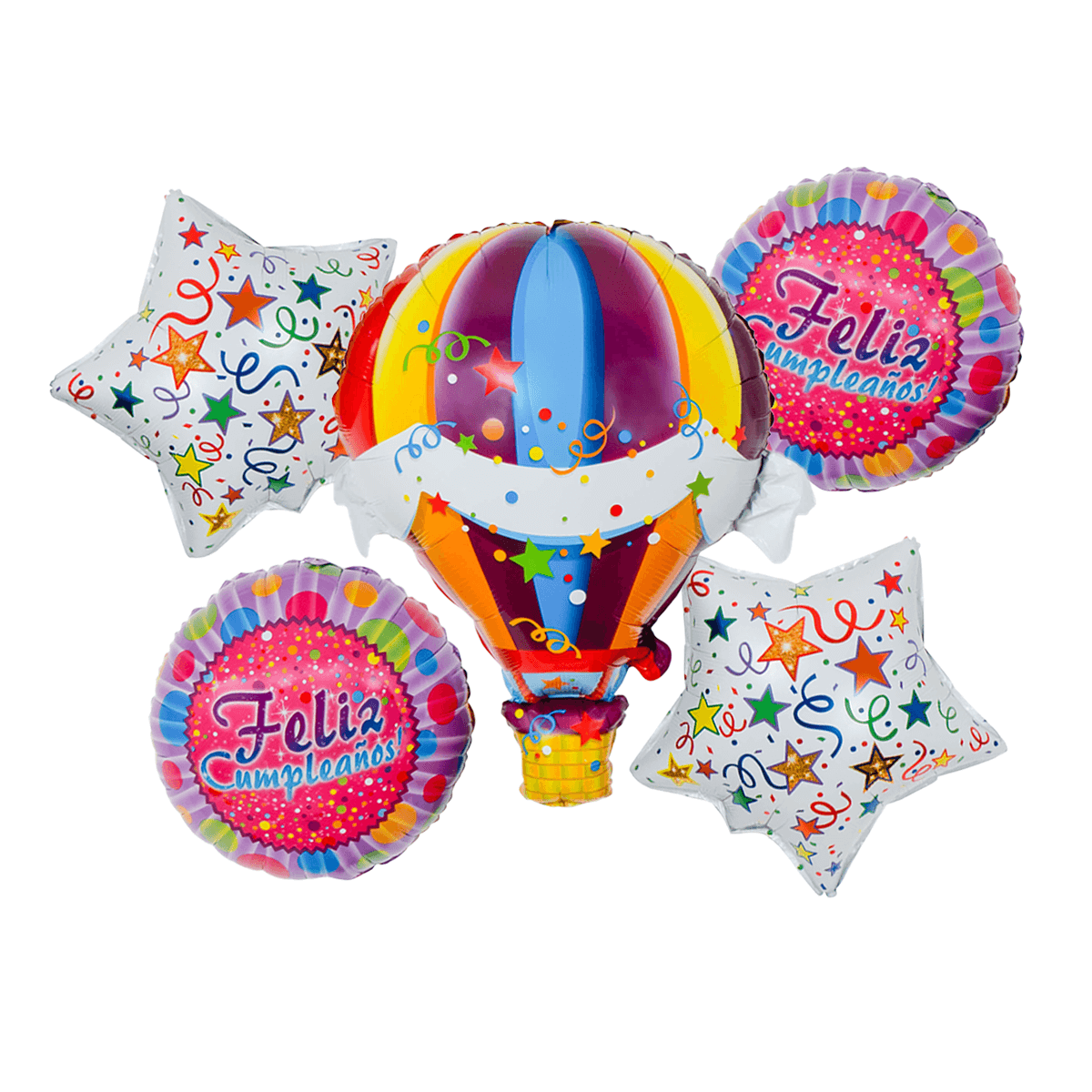 Globos de feliz cumpleaños metalico, decoración de cumpleaños, fiesta ...