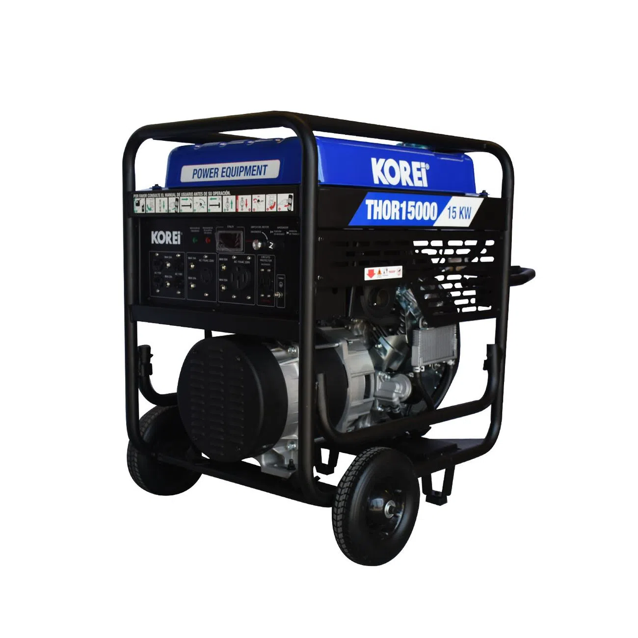 Generador Profesional Korei C/Motor 26 Hp 15kw 110v/220v - THOR15000.