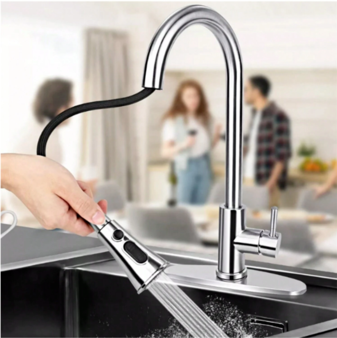 Lavaplatos Extensible Griferia Lavaplatos Acero Inoxidable