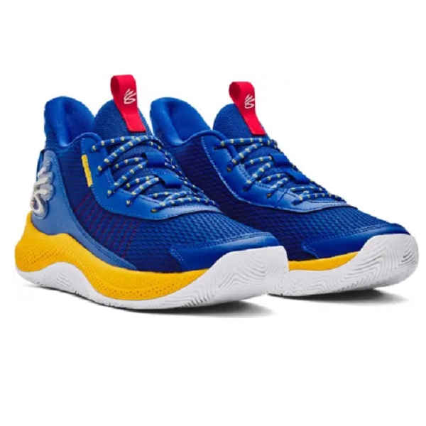 Tenis Under Armour Curry 3Z7 Azul/amarillo Basketball Hombre