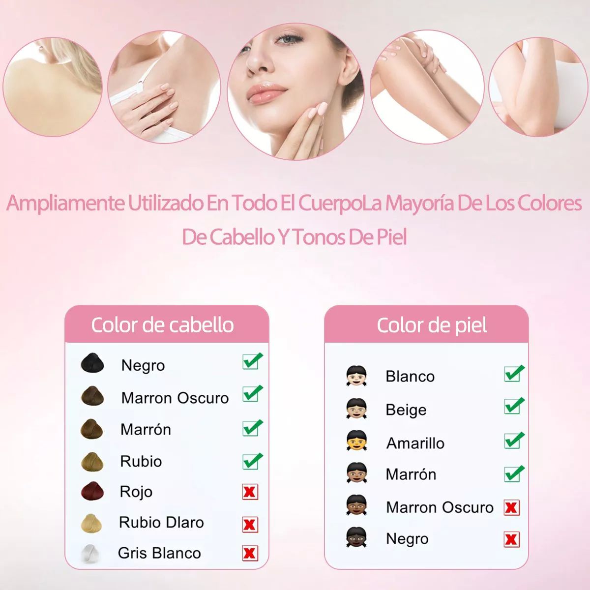 Pelo Depilacion Luz Pulsada Efectividad Ipl Depiladora De Luz