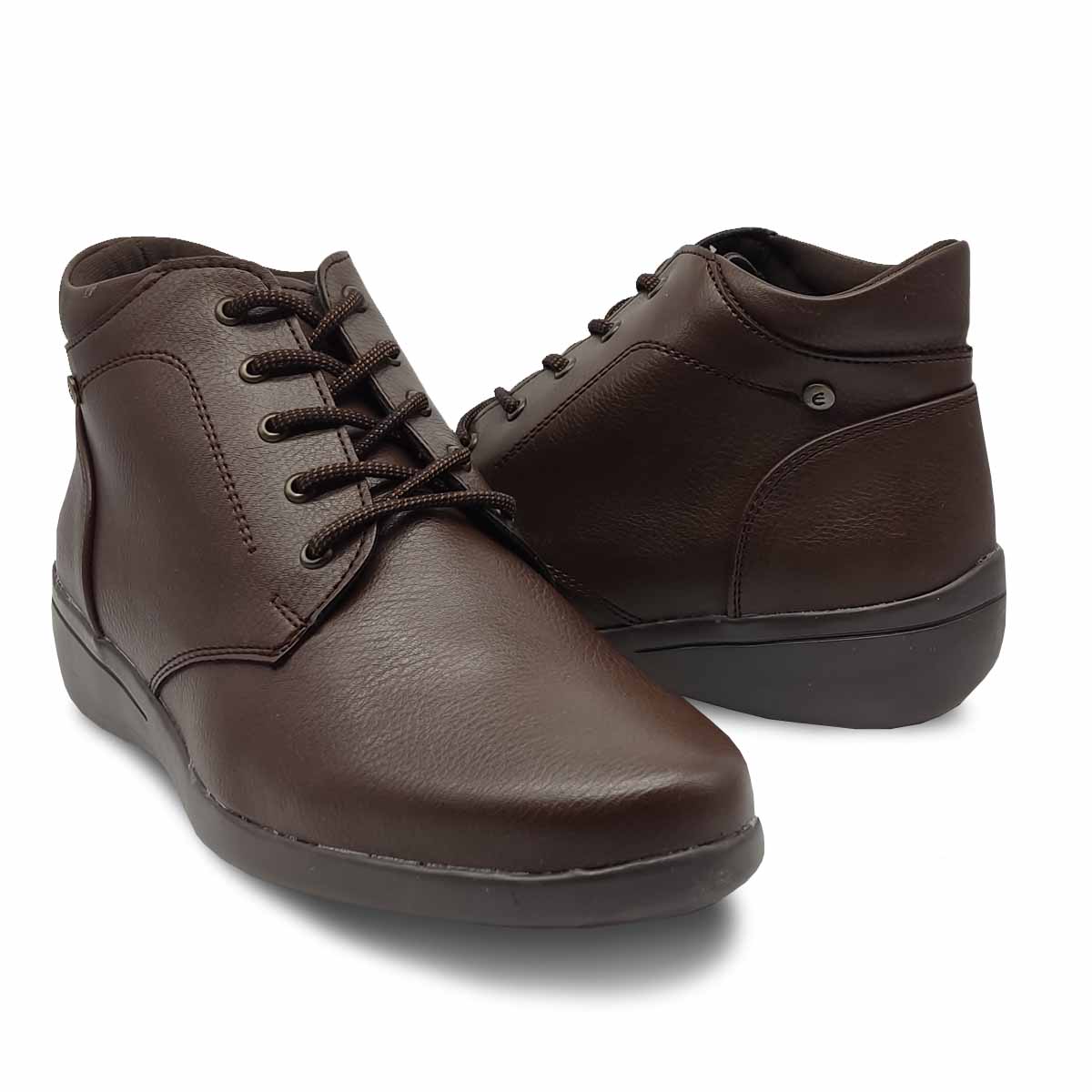Zapato Botín 9433 Romeo Café Mujer Casual Confort
