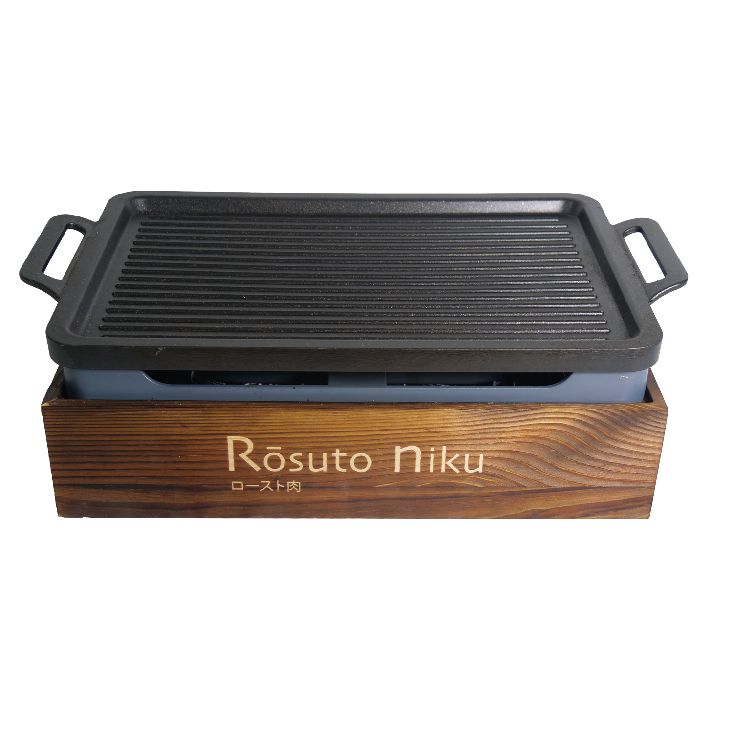 Asador Portatil Rosuto Niku Hibachi Para Interior Y Exterior.