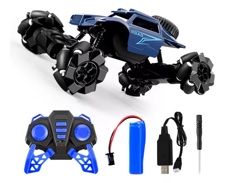 Coches De Control Remoto 4wd 24cm Y Rotación Carros Juguete