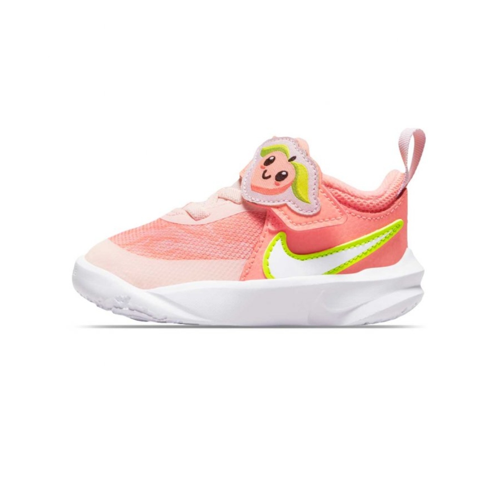 Tenis Deportivos de bebe Nike team Hustle D10 Lil TD Naranja DM4325 600