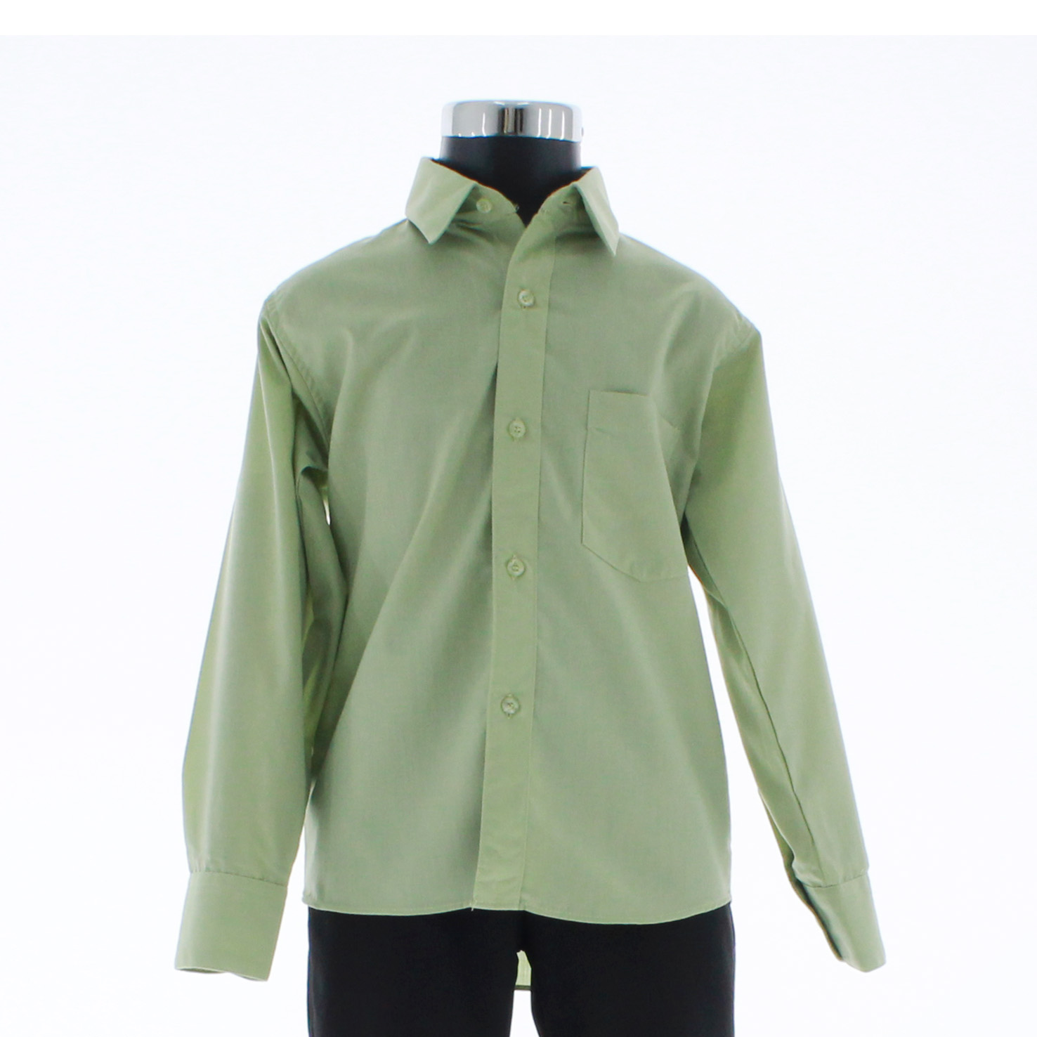 Camisa verde pistacho hombre online