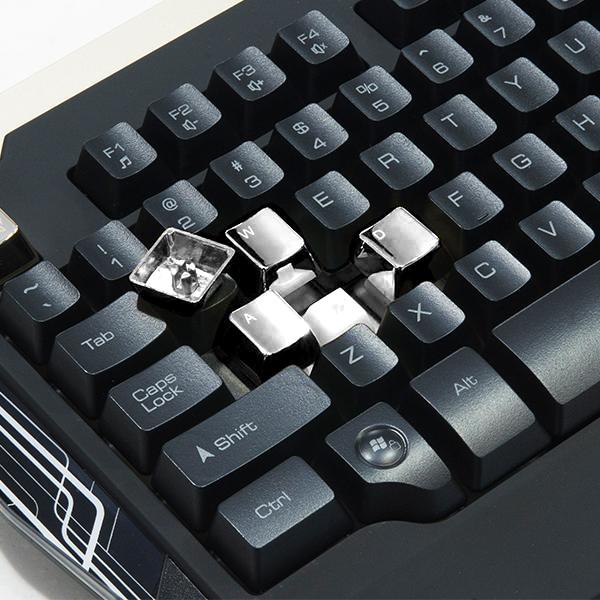 KIT GAMER THERMALTAKE DE TECLADO Y MOUSE COMMANDER ALAMBRICO USB