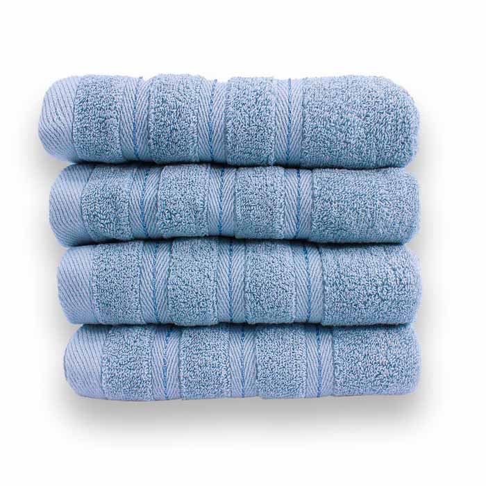 JH HOKINS - 4 piezas Set de Toallas para Baño, Toallas Premium, Toallas de Baño Algodón 100%, Ultra Suave, Toallas de Baño Grandes para Cuerpo 102x178 cm (Gris)