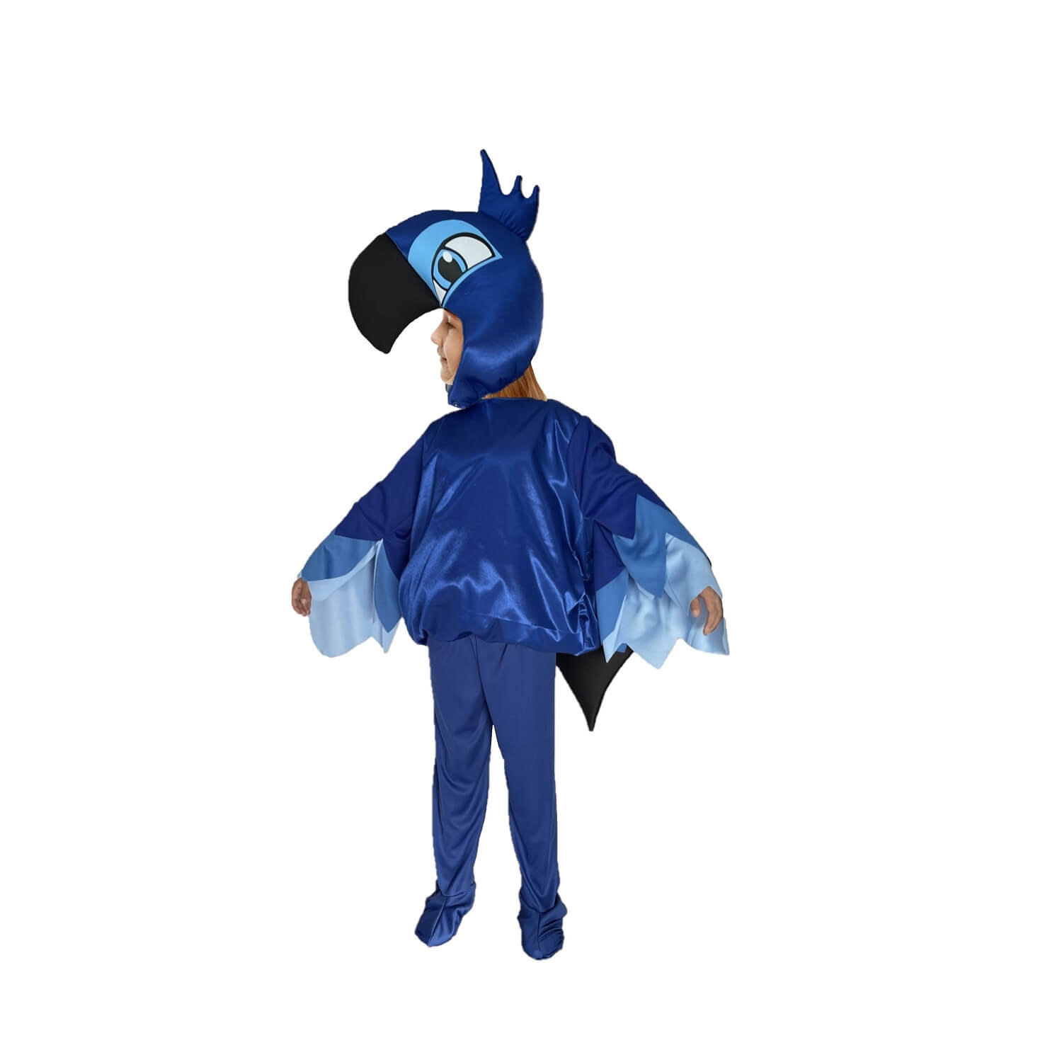 Disfraz De Guacamaya para Niñas, Niños - Vestuario Carnaval Primavera - Disfraces De Ave Pajaro del Río - Traje Guacamayo Azul  - Cosplay Animales Rio