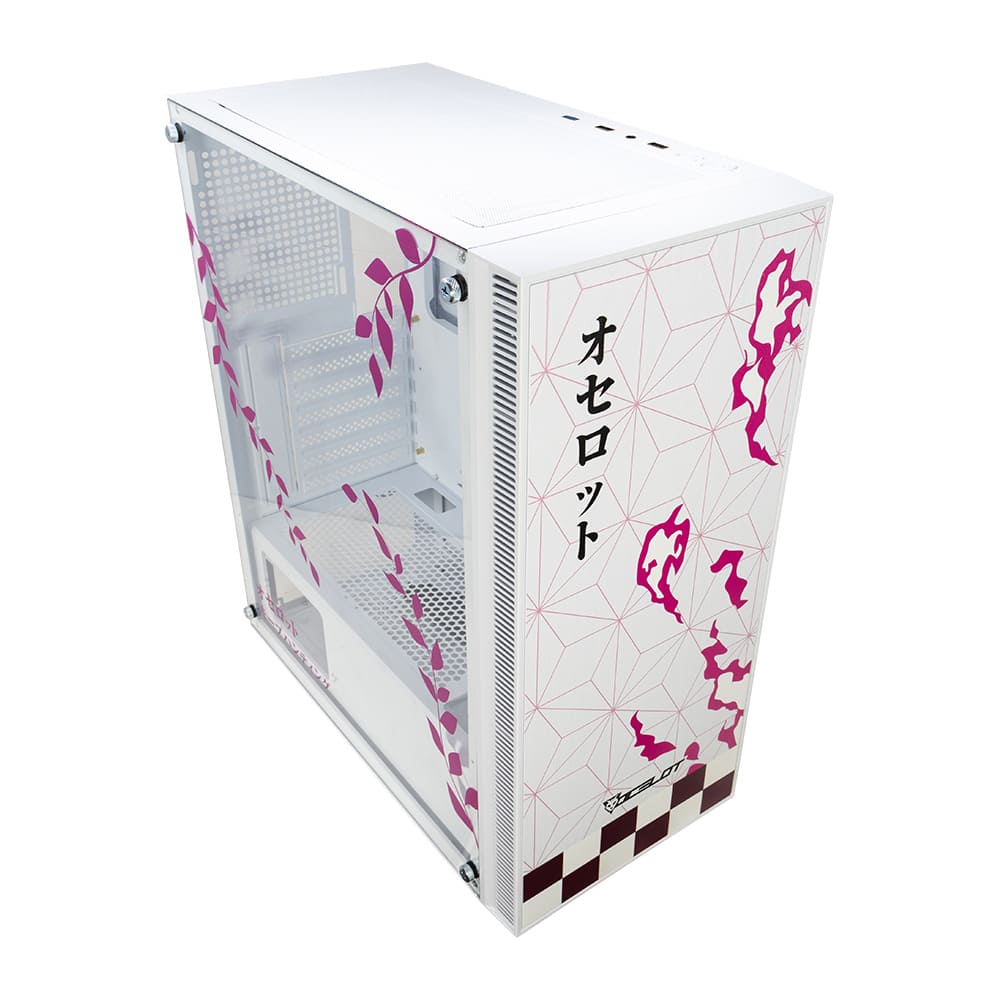 Gabinete Ocelot Gaming OC-DEMON HANAMI, E-ATX, Cristal Templado ...