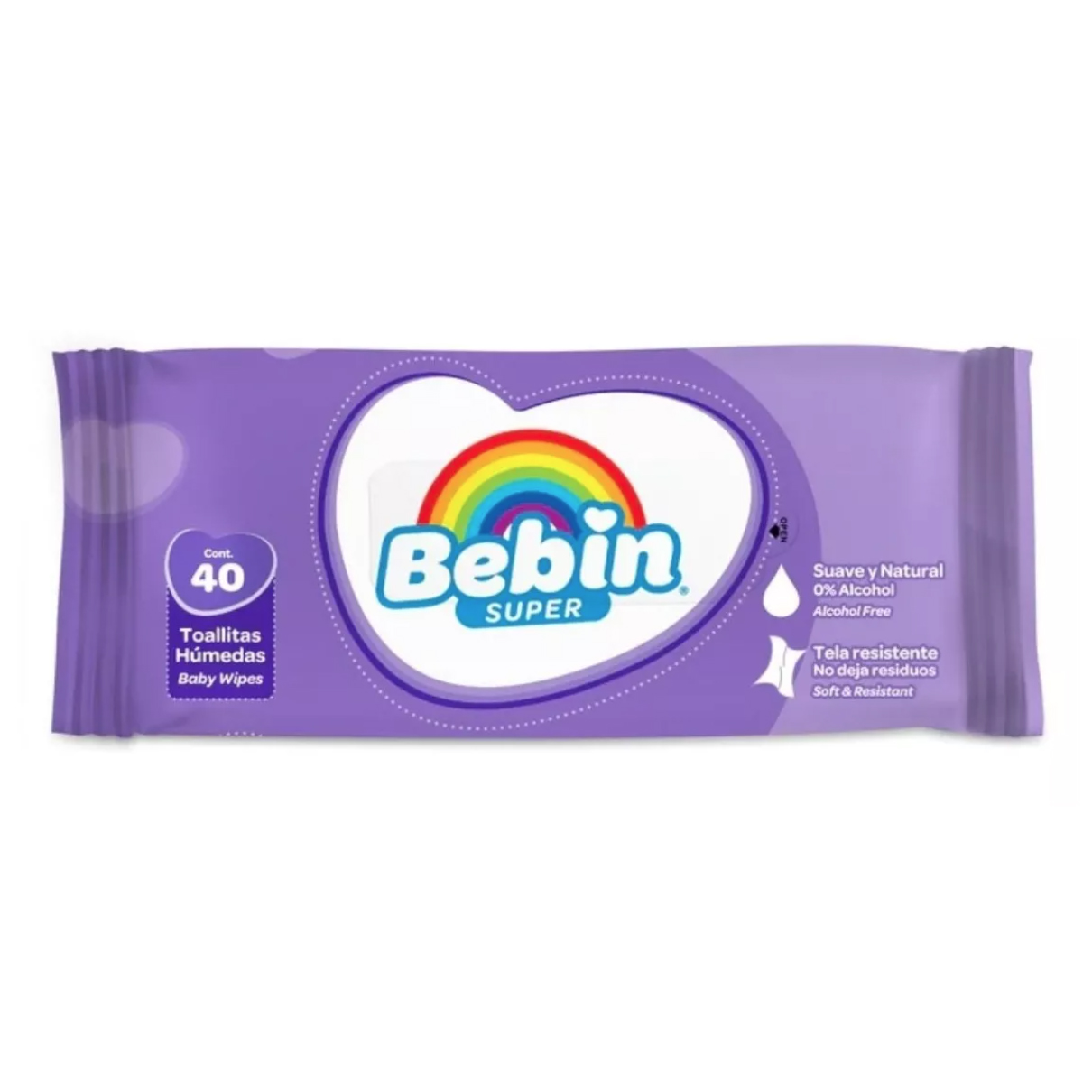 Toallitas Húmedas Bebin 40pz