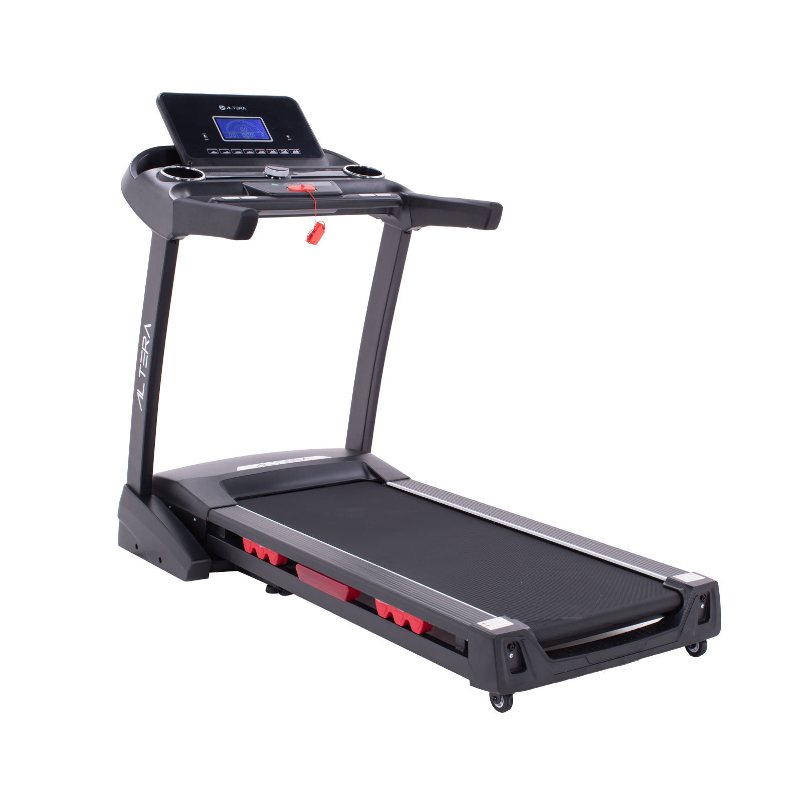 Altera Caminadora eléctrica | 110V | 3.5 HP | Plegable con 12 programas de entrenamiento | Monitor LCD | 1 a 20 kmh | Control táctil.