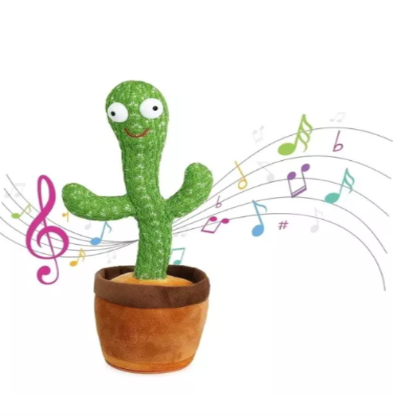 Cactus Bailarín Juguete Con Música Canta Baila Y Repite Voz