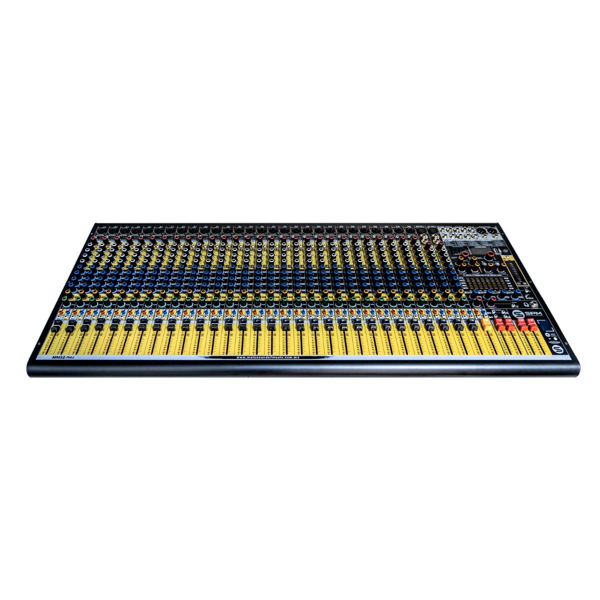 Consola Análoga MELO MM32 FULL 32 Canales Conexión Bluetooth