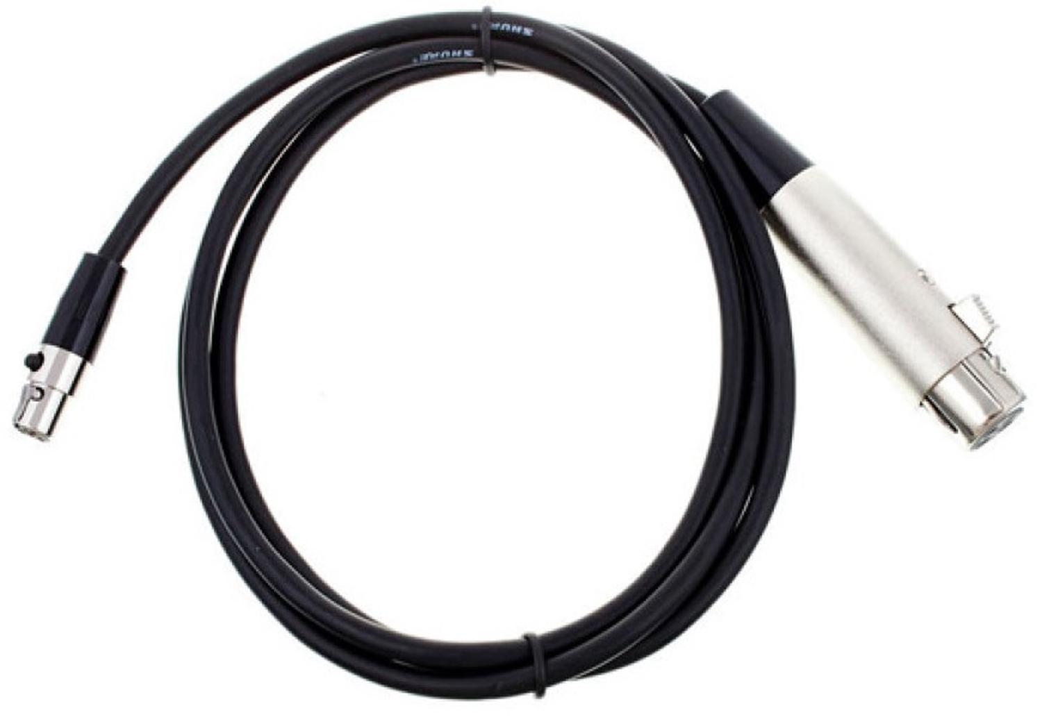 Shure WA310 Cable de Micrófono de XLR a TA4F Para Bodypack.