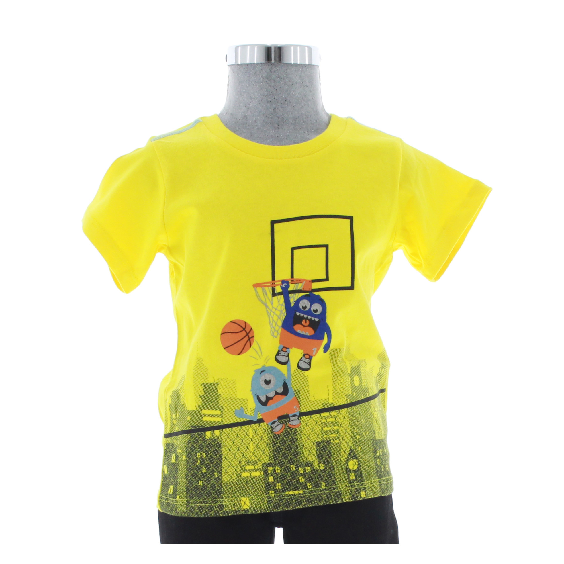 Playera Bebé Niño T Shirt Amarilla Minion 0 a 4 Años 3695.