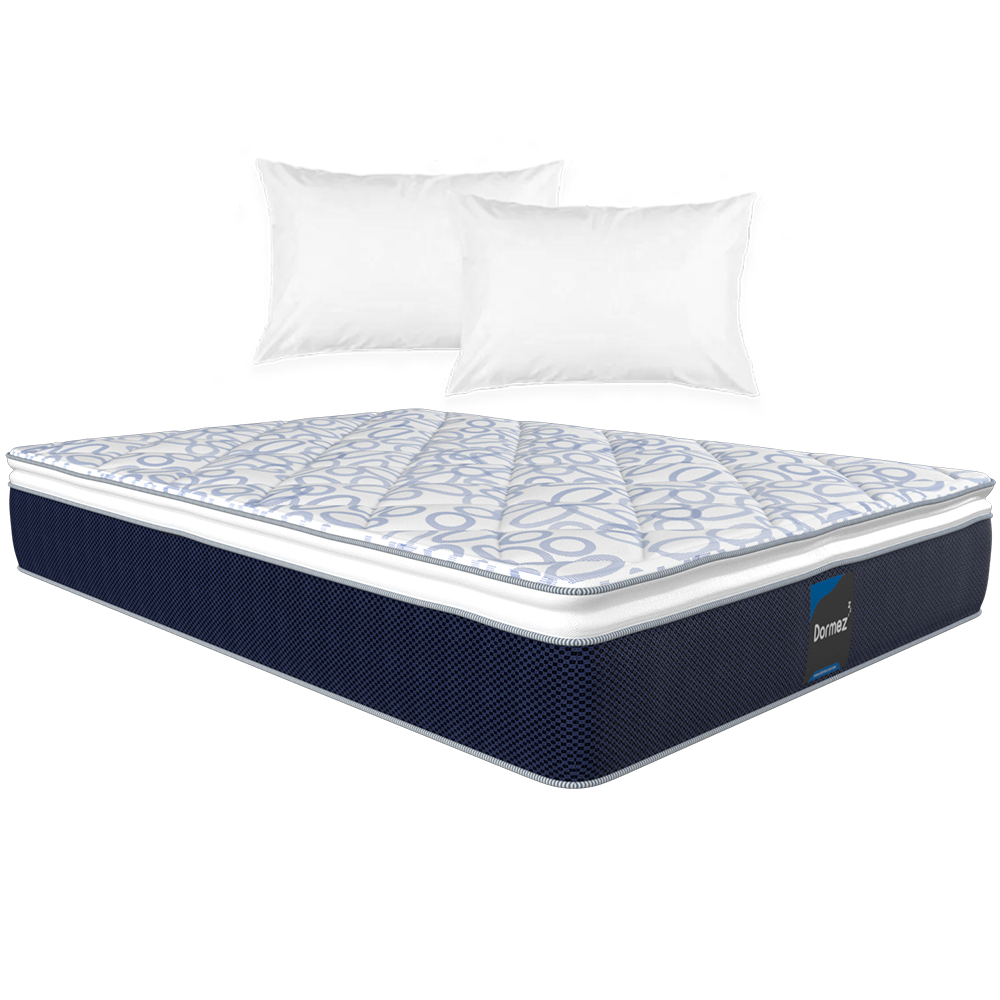 Colchón Individual Dormez Black Confort +2 ALMOHADAS DE REGALO ¨SUPER OFERTA¨.