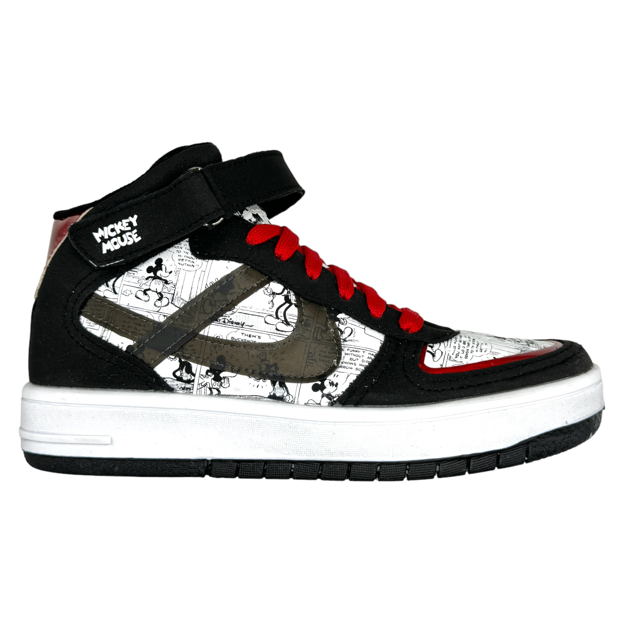 Panam Meztli Panam Bota Negro Tenis Panam Bota Meztli Comic Mickey