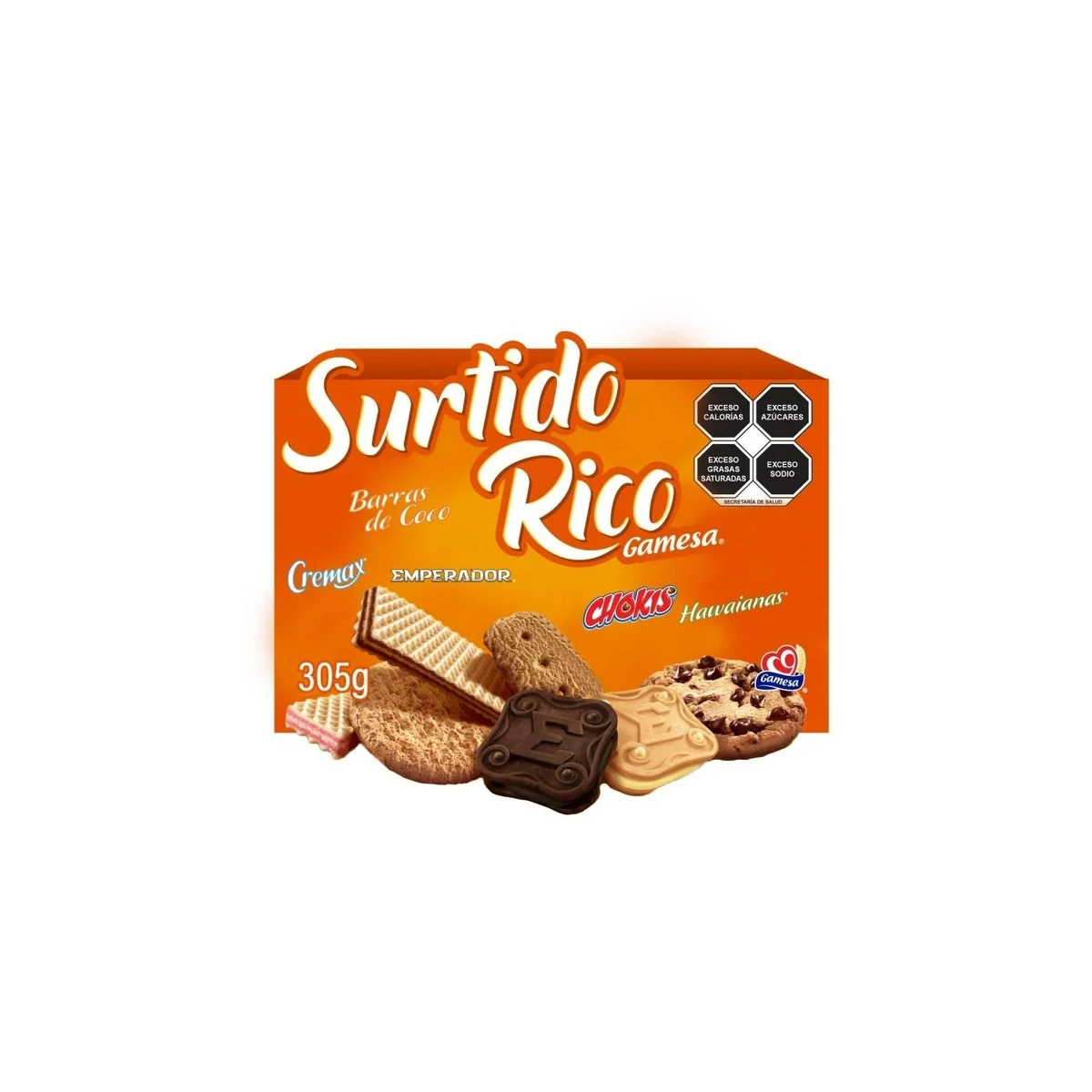 Caja Galleta Surtido Rico 305 gramos