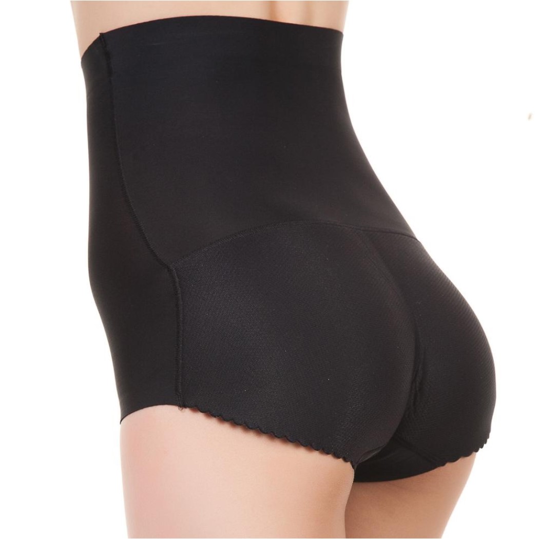Calzon Panty Sexy Relleno Trasero Con Faja Vientre Plano