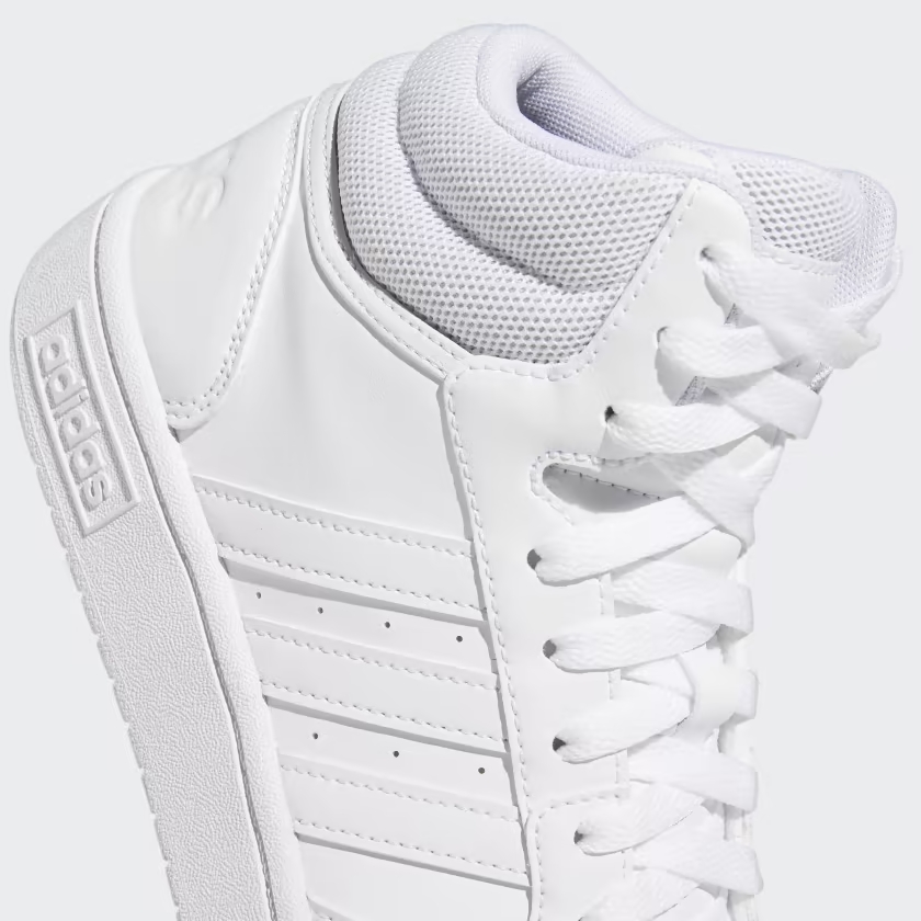 Tenis Bota Adidas Hoops Blanco de Dama