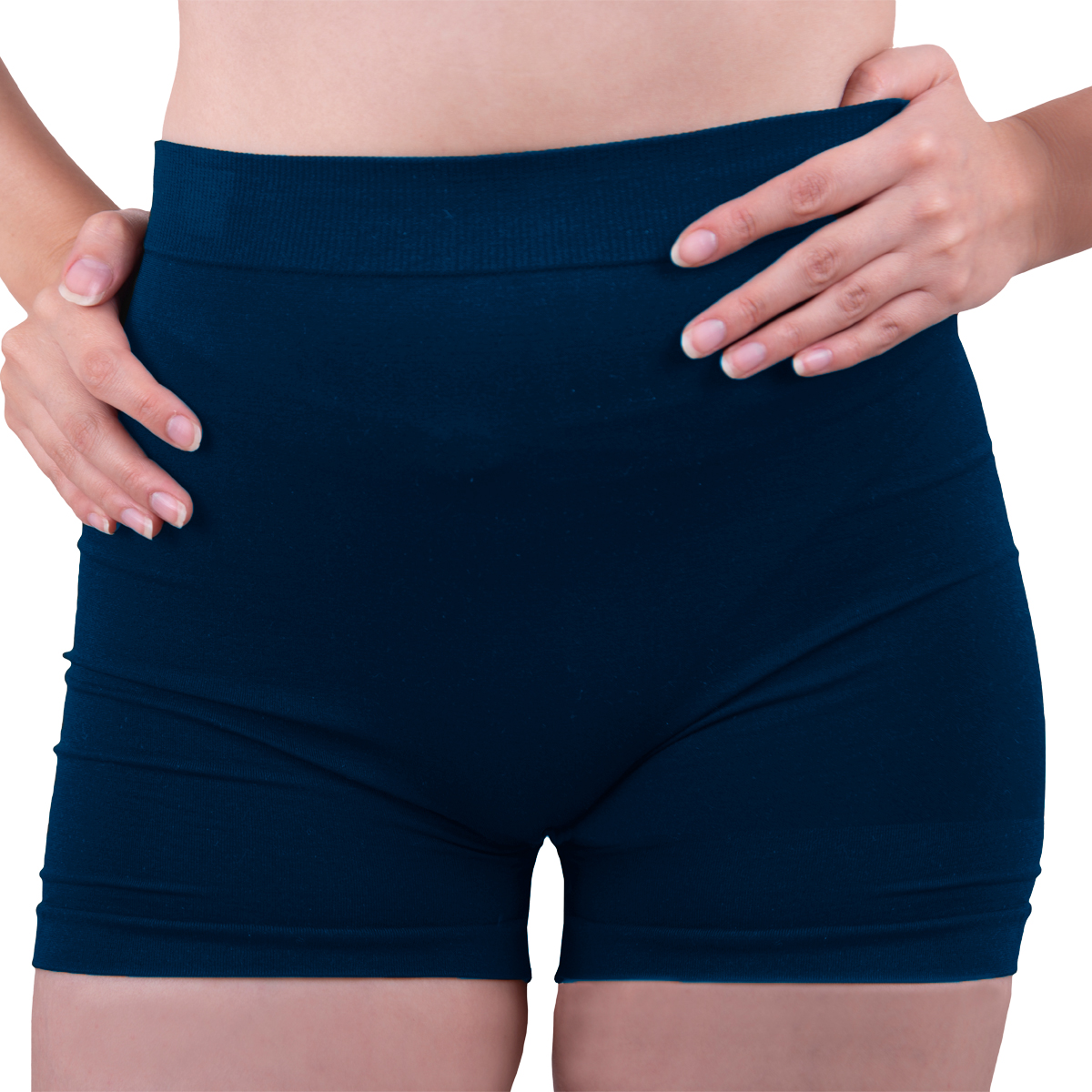 Shorts Azul Marino Mujer