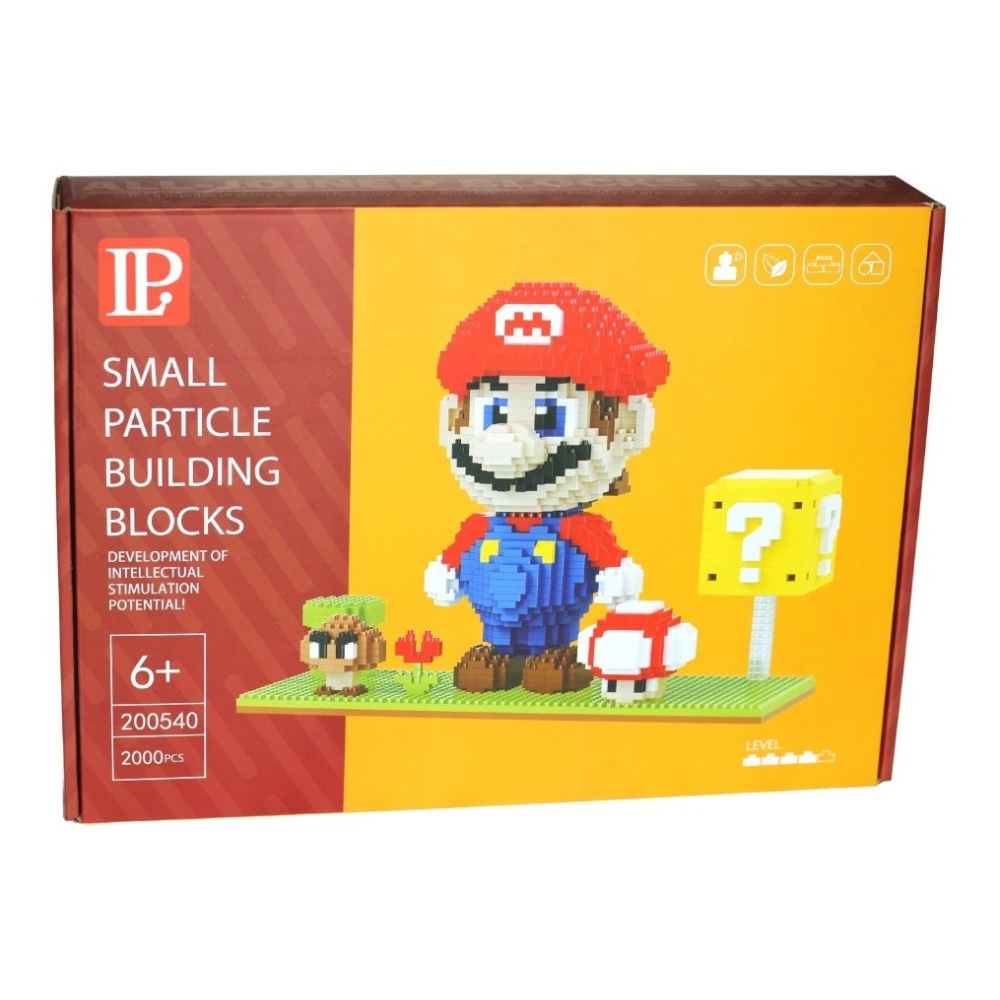 Bloques De Construcción Mario 3D, Rompecabezas, Mini Blocks