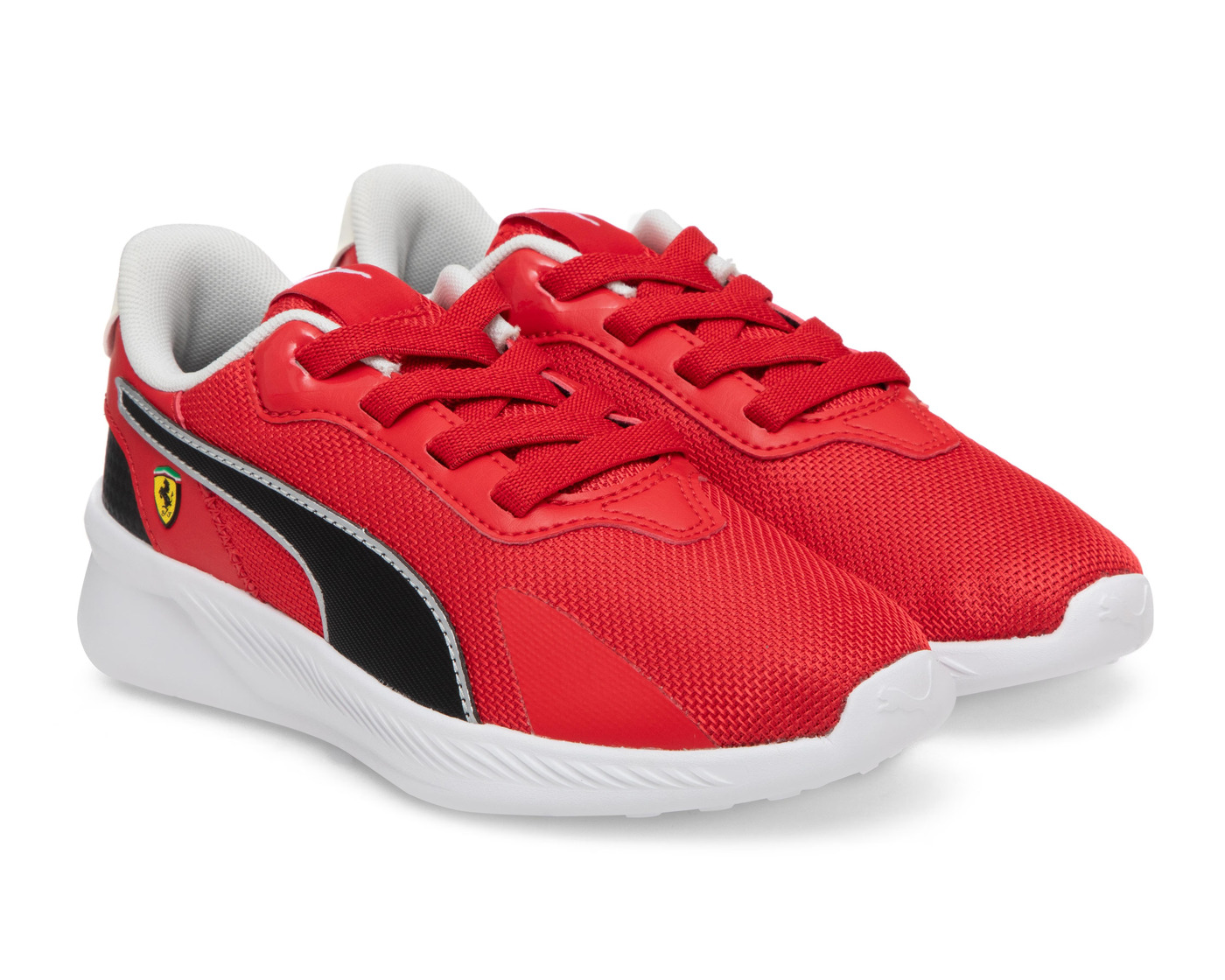 Tenis de Bebé Puma Ferrari Lilburion Rojo Original.