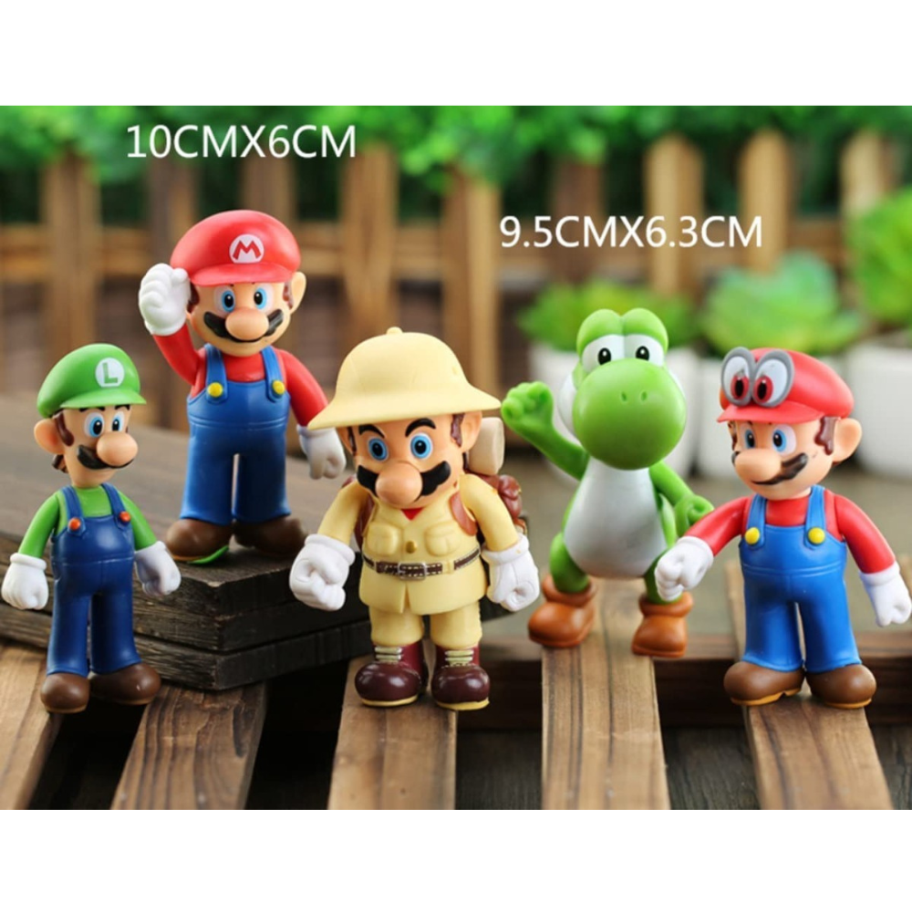 Kit Figuras Super Mario Bros Odyssey Donkey Kong Coleccion