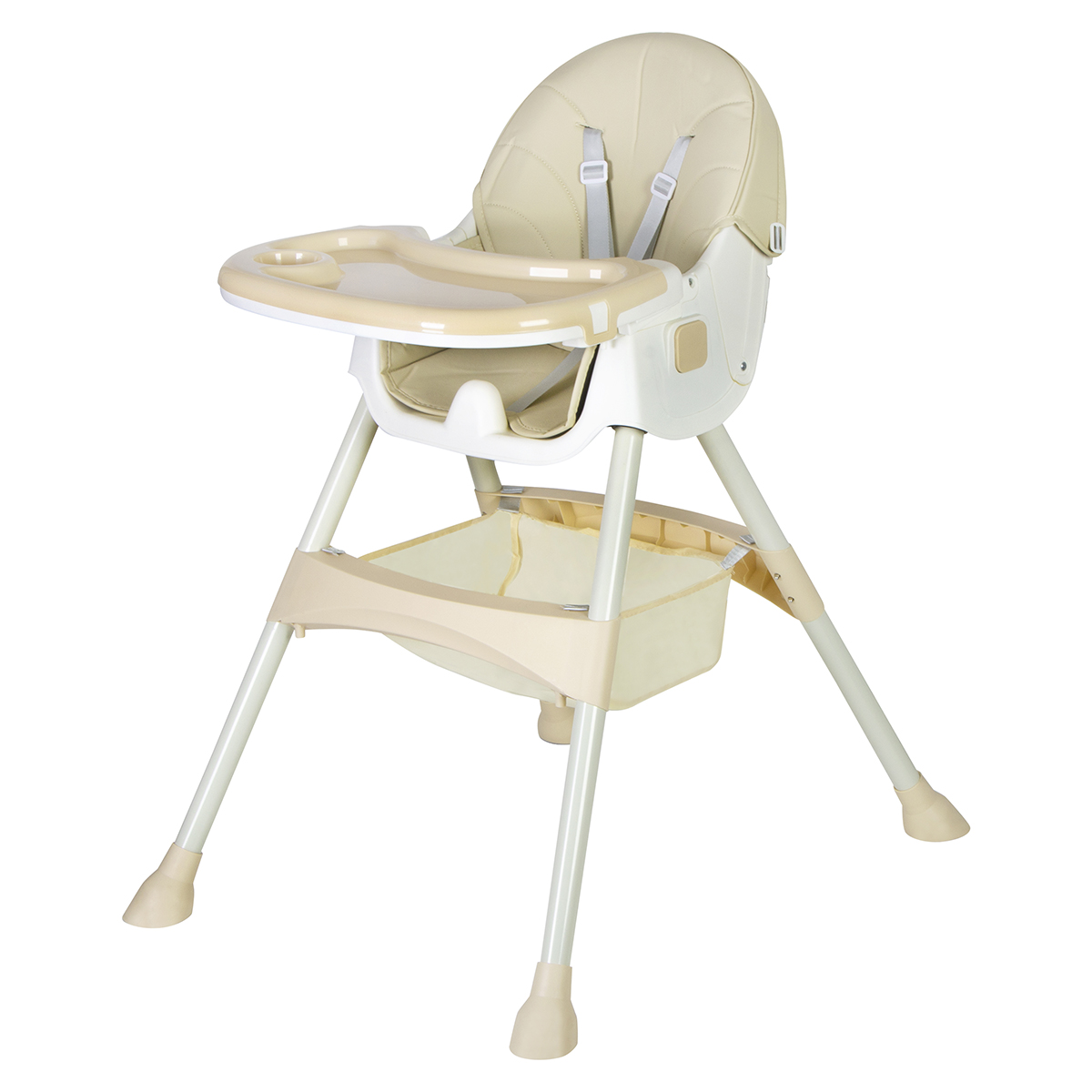 AGBOX Silla Periquera Plegable para Bebé 2 en 1 Beige AG-SILLABEBEB01.