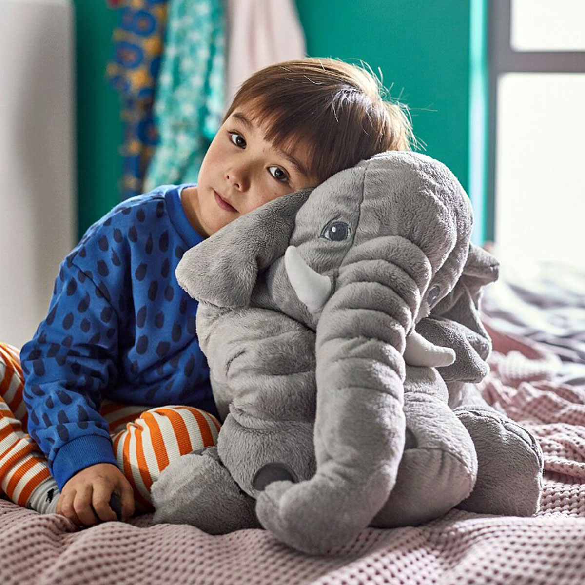 Almohada Elephant Almohada De Elefante Para Bebe Cojín Almohada