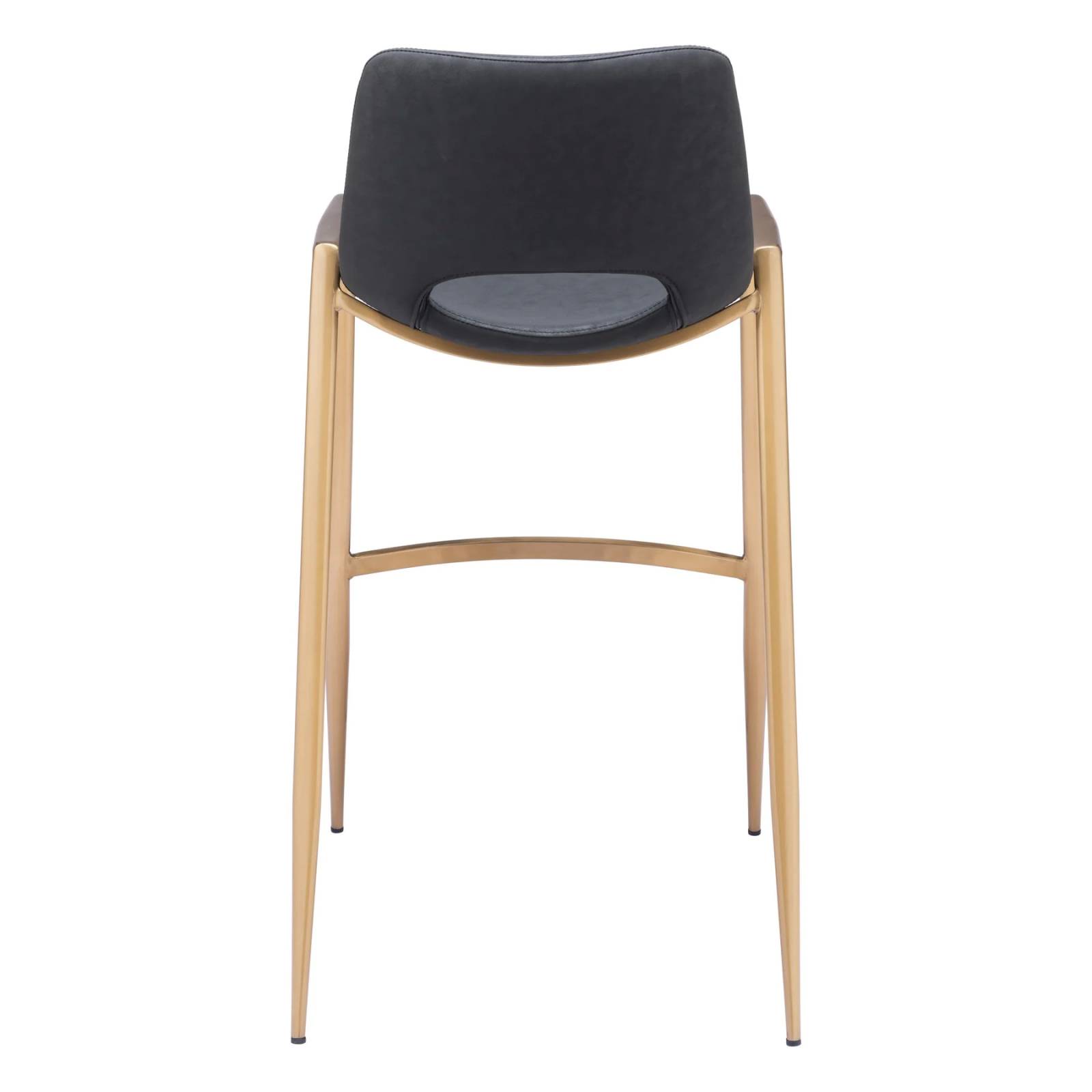 Banco de Bar Dozi Negro - Kessa