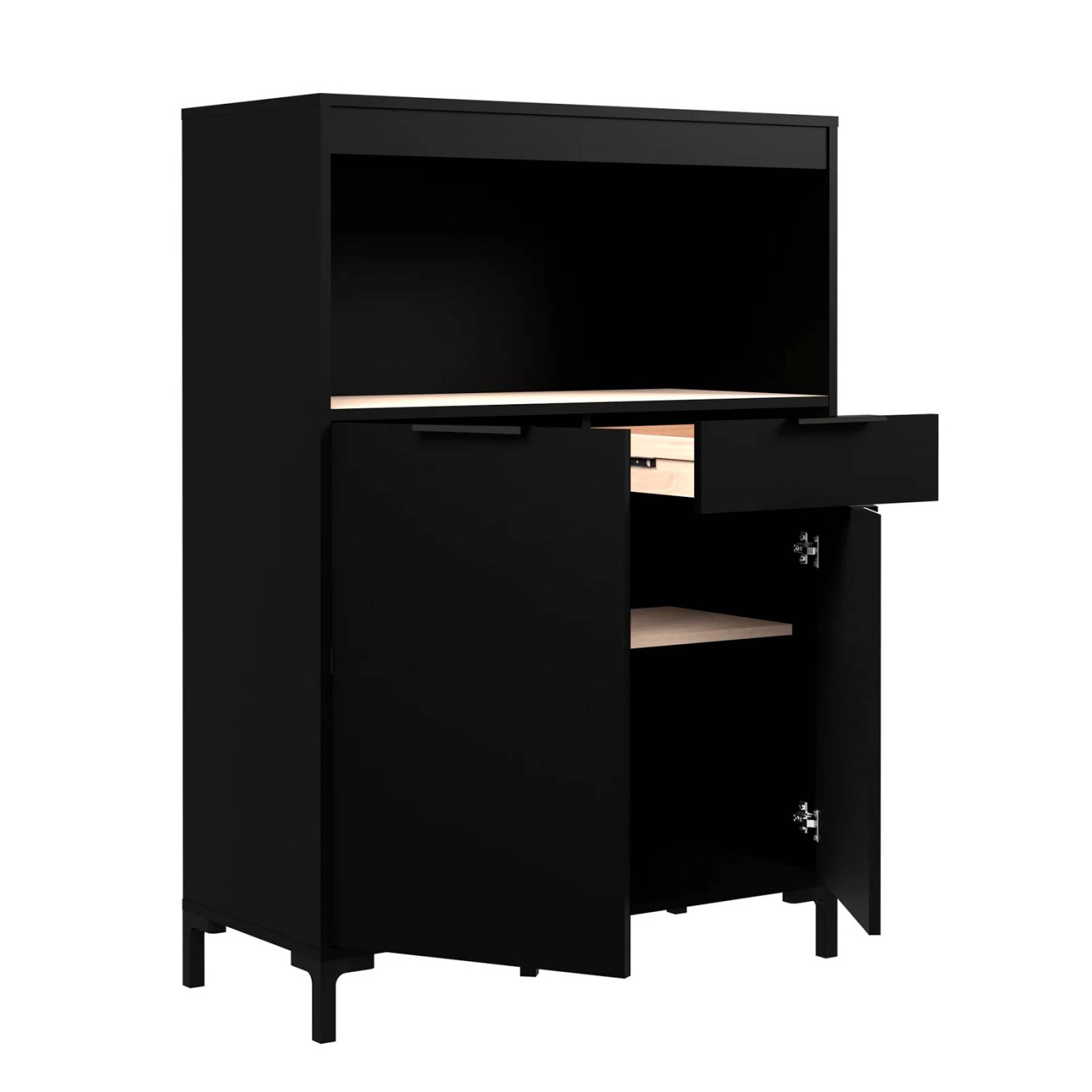 Alacena Night Negro - Kessa