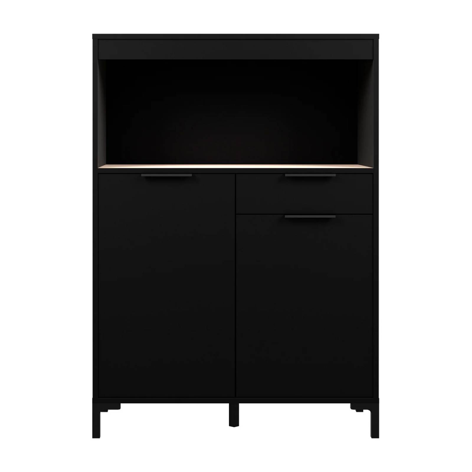 Alacena Night Negro - Kessa