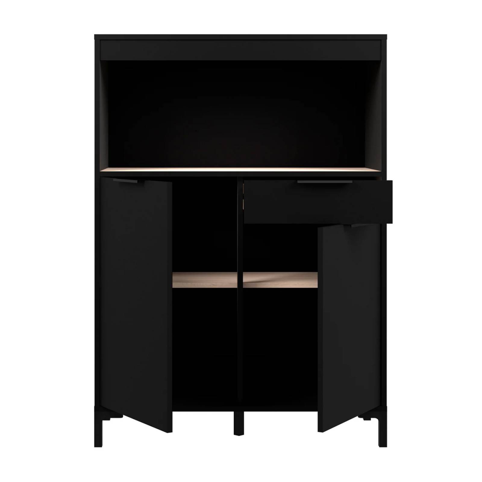 Alacena Night Negro - Kessa