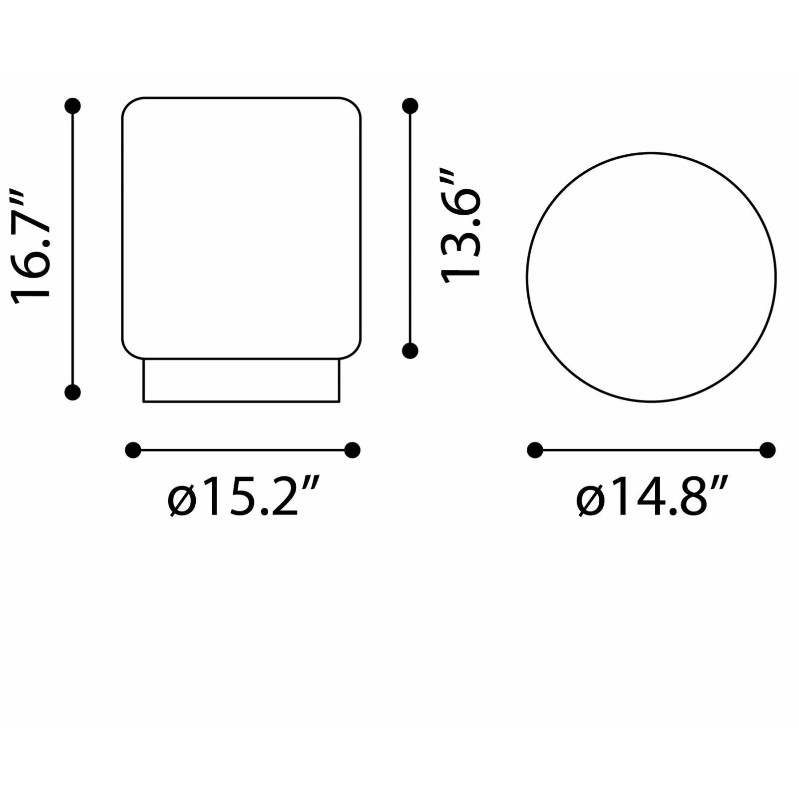 Taburete Eureka Blanco - Kessa