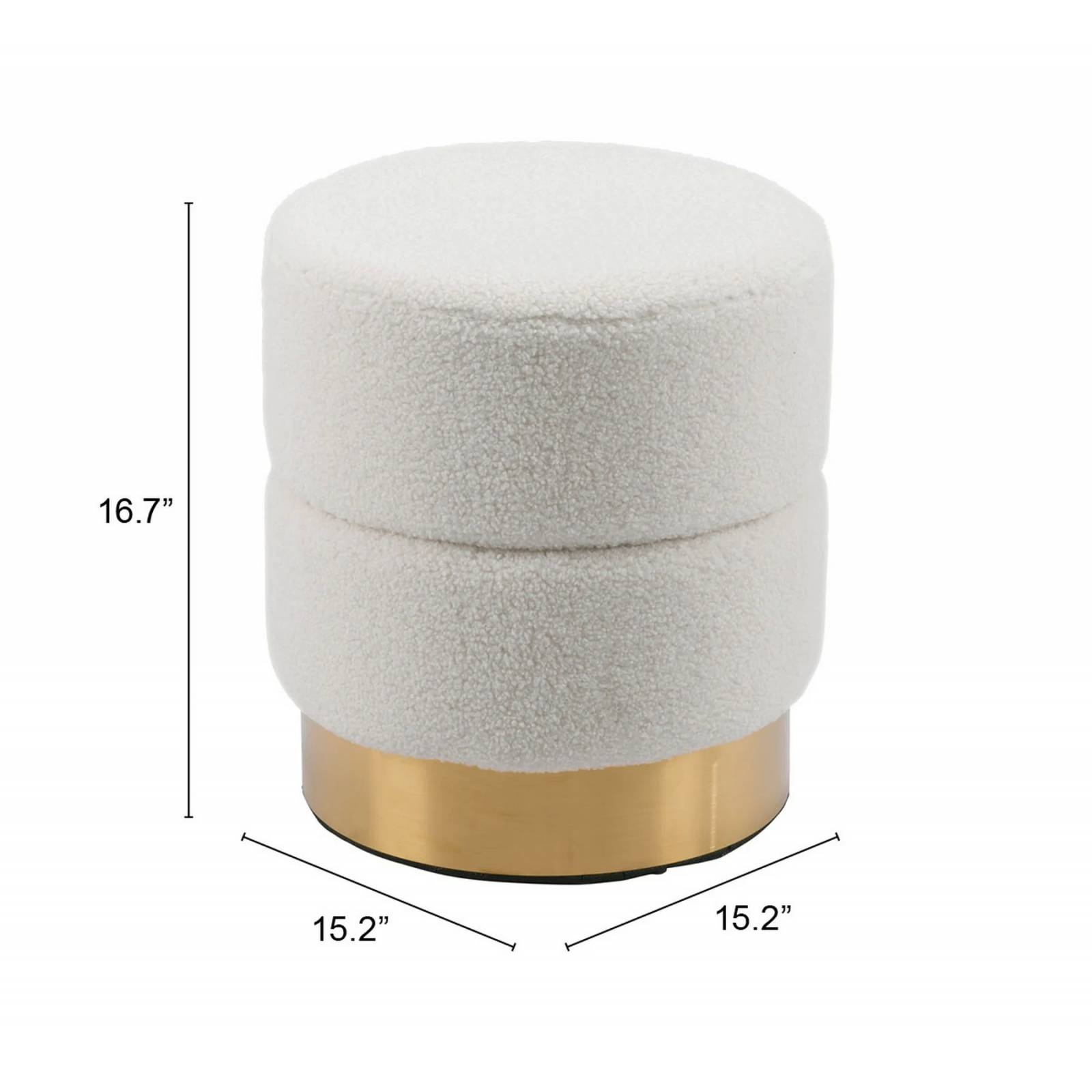 Taburete Eureka Blanco - Kessa