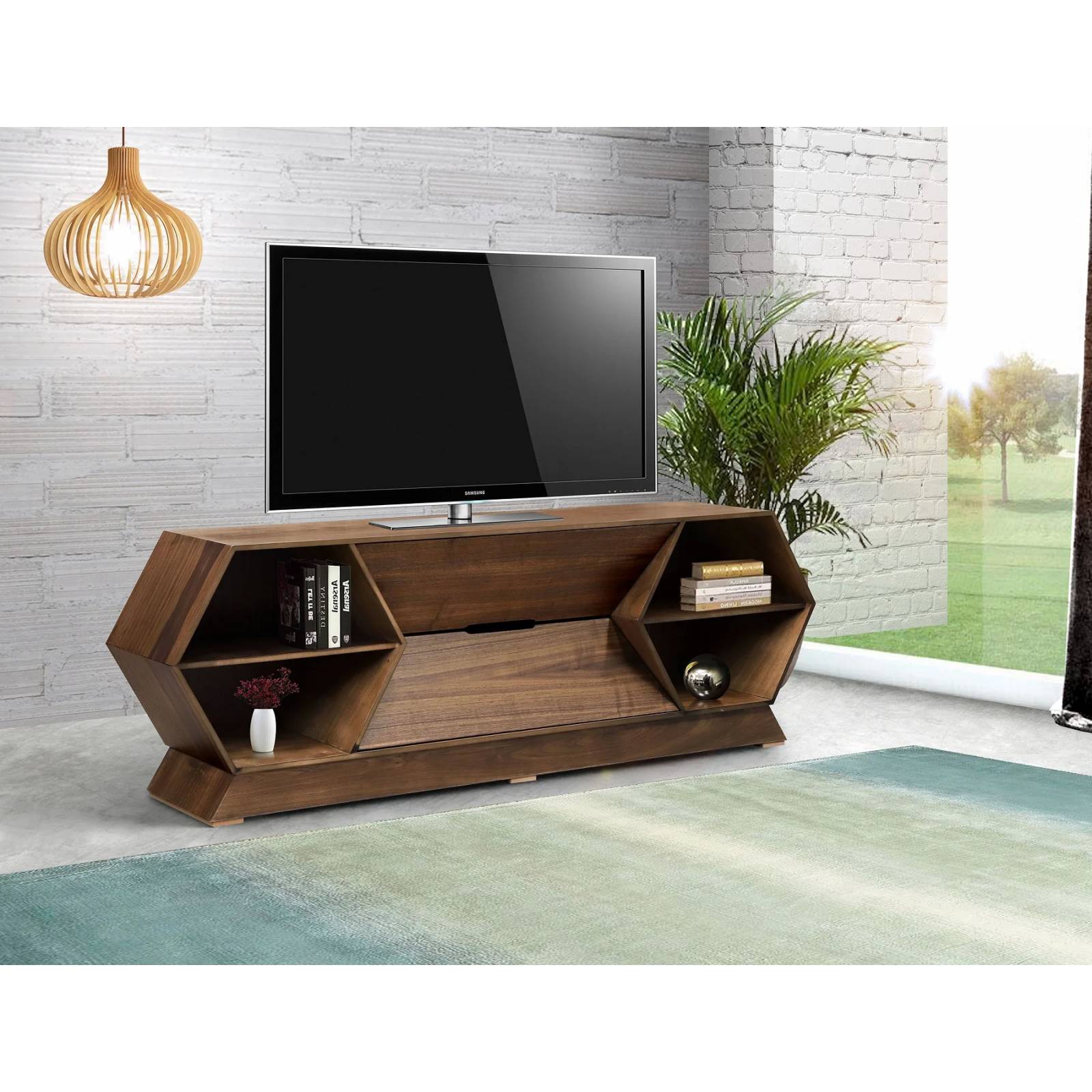 Mesa de TV Nucer Nogal - Kessa