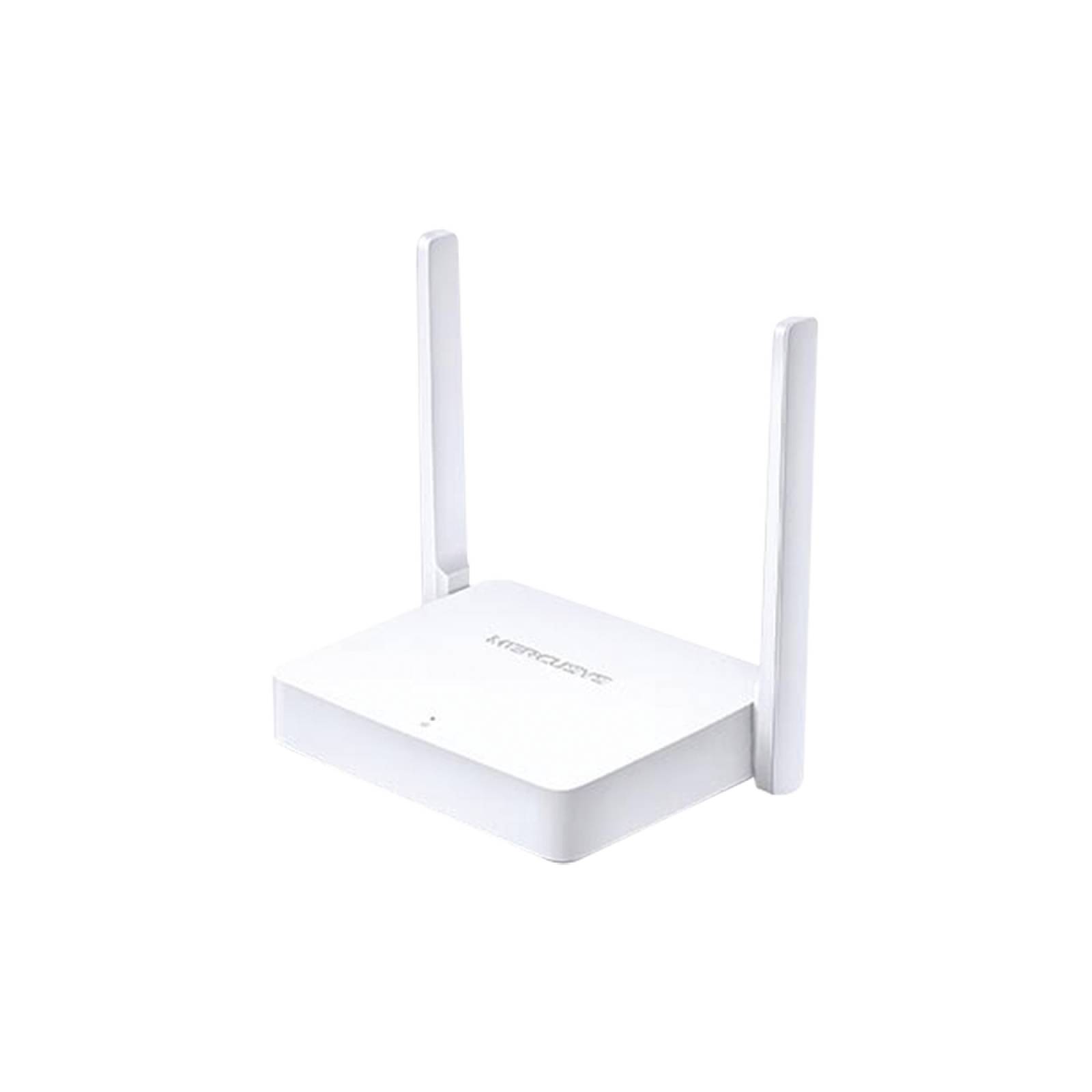 Router Inalámbrico N 2.4 GHz de 300 Mbps 1 puerto WAN 10/100 Mbps 4 puertos LAN 10/100 Mbps versión con 2 antenas de 5 dBi/MERCUSYS