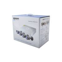 Sistema Completo De 4 Cámaras Bala Turbohd 720P / Dvr 4 Canales / Hik-Connect / Fuente De Poder / 4 Juegos De Cable De 18Mts / Con Disco Duro 500 Gb / Epcom